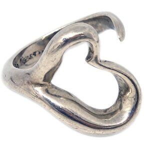 Tiffany & Co. Open Heart Ring Peretti Sterling #51 #11 194526